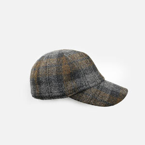 HARRIS TWEED Monaco K 100% Wool Cap Size S/56cm/6⅞